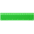 Renzo-viivain, 15 cm, muovinen, vihreä lisäkuva 2