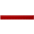Renzo-viivain, 30 cm, muovinen, punainen lisäkuva 2