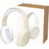 Riff Bluetooth®-kuulokkeet mikrofonilla, vehnänolkea, beige lisäkuva 5