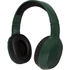 Riff langattomat kuulokkeet mikrofonilla, vilkkuu-vihreänä liikelahja logopainatuksella