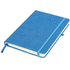 Rivista-muistivihko, keskikokoinen, sininen liikelahja logopainatuksella