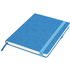 Rivista-muistivihko, suuri, sininen liikelahja logopainatuksella