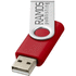 Rotate-basic-USB-muistitikku, 2 Gt, hopea, punainen lisäkuva 1
