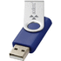 Rotate-basic-USB-muistitikku, 2 Gt, sininen, hopea lisäkuva 1