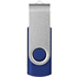 Rotate-basic-USB-muistitikku, 2 Gt, sininen, hopea lisäkuva 4