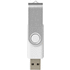 Rotate-basic-USB-muistitikku, 2 Gt, valkoinen, hopea lisäkuva 3