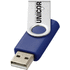Rotate-basic-USB-muistitikku, 4 Gt, sininen, hopea lisäkuva 1