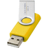 Rotate-basic-USB-muistitikku, 8 GB, keltainen lisäkuva 1