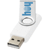 Rotate-basic-USB-muistitikku, 8 GB, valkoinen, hopea lisäkuva 1