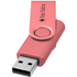 Rotate-metallic-USB-muistitikku, 2 Gt, ruusu lisäkuva 3