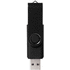 Rotate-metallic-USB-muistitikku, 4 Gt, musta lisäkuva 3