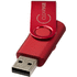 Rotate-metallic-USB-muistitikku, 4 Gt, punainen lisäkuva 1