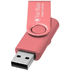 Rotate-metallic-USB-muistitikku, 4 Gt, ruusu lisäkuva 2