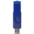 Rotate-metallic-USB-muistitikku, 4 Gt, tummansininen lisäkuva 3