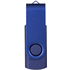 Rotate-metallic-USB-muistitikku, 4 Gt, tummansininen lisäkuva 4