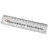 Rothko-viivain, 15 cm, muovinen, läpikuultava-valkoinen lisäkuva 1