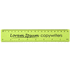 Rothko-viivain, 20 cm, muovinen, kalkinvihreä lisäkuva 1