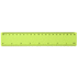 Rothko-viivain, 20 cm, muovinen, kalkinvihreä lisäkuva 2