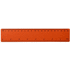 Rothko-viivain, 20 cm, muovinen, oranssi lisäkuva 2