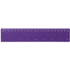 Rothko-viivain, 20 cm, muovinen, violetti lisäkuva 2