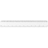 Rothko-viivain, 30 cm, muovinen, läpikuultava-valkoinen lisäkuva 3