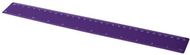 Rothko-viivain, 30 cm, muovinen, violetti liikelahja logopainatuksella