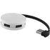 Round-USB-hub liikelahja logopainatuksella