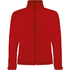 Rudolph softshell-takki, unisex, punainen liikelahja logopainatuksella
