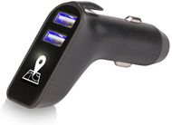 SCX.design V11 -GPS-jäljitin autolle, valaistuva liikelahja logopainatuksella