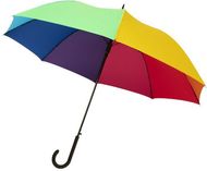 Sarah-sateenvarjo, 23 tuumaa, automaattinen, tuulenkestävä, monivärinen liikelahja logopainatuksella