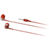 Sargas-nappikuulokkeet, punainen lisäkuva 2