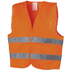 See-Me-turvaliivi ammattikäyttöön, oranssi liikelahja logopainatuksella