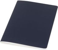 Shale kivipaperinen cahier-muistikirja, tummansininen liikelahja logopainatuksella