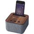 Shä Bluetooth® -kaiutin, kangasta ja puuta, tummanruskea lisäkuva 1