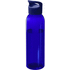 Sky 650 ml:n vesipullo kierrätetystä muovista, sininen liikelahja logopainatuksella