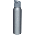 Sky-juomapullo, alumiinia. 650 ml, harmaa liikelahja omalla logolla tai painatuksella