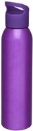Sky-juomapullo, alumiinia. 650 ml, violetti liikelahja logopainatuksella