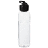 Sky-pullo, läpikuultava-valkoinen, musta liikelahja logopainatuksella