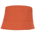 Solaris-aurinkohattu, oranssi liikelahja logopainatuksella