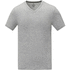 Somoto miesten lyhythihainen v-aukollinen t-paita, harmaa lisäkuva 2