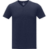 Somoto miesten lyhythihainen v-aukollinen t-paita, tummansininen lisäkuva 2