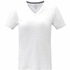 Somoto naisten lyhythihainen v-aukkoinen t-paita, valkoinen lisäkuva 2