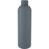 Spring 1 litran kuparityhjiöeristetty pullo, tummanharmaa liikelahja logopainatuksella