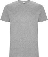 Stafford miesten lyhythihainen t-paita, harmaa-kanerva liikelahja logopainatuksella