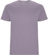 Stafford miesten lyhythihainen t-paita, laventeli liikelahja logopainatuksella
