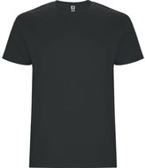Stafford miesten lyhythihainen t-paita, lyijyharmaa liikelahja logopainatuksella