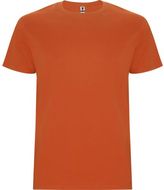 Stafford miesten lyhythihainen t-paita, oranssi liikelahja logopainatuksella
