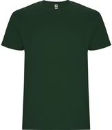 Stafford miesten lyhythihainen t-paita, pullo-vihreä liikelahja logopainatuksella