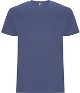 Stafford miesten lyhythihainen t-paita, sininen liikelahja logopainatuksella