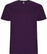 Stafford miesten lyhythihainen t-paita, violetti liikelahja logopainatuksella